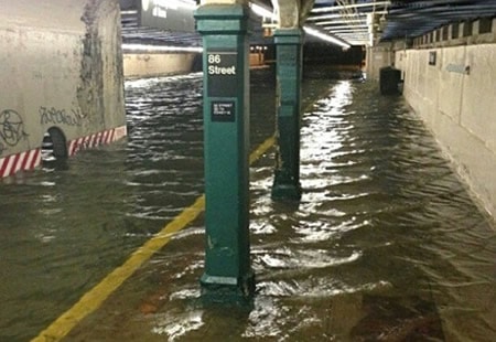 MTA Flooded After Hurricane Sandy